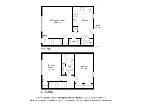 a schematic diagram of a floor plan of a house